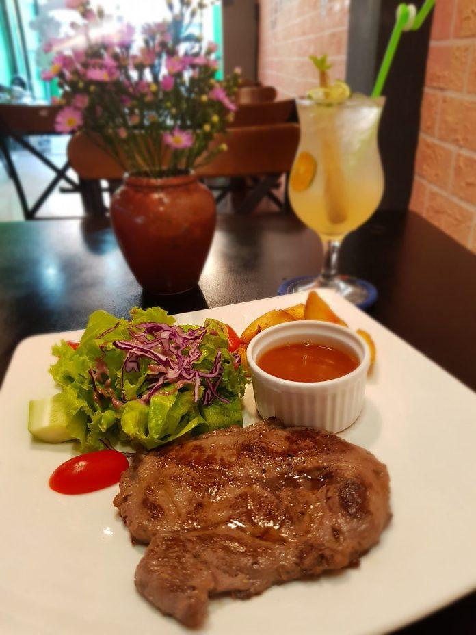 Phần beefsteak của Thế giới Steak. (Ảnh: Internet)