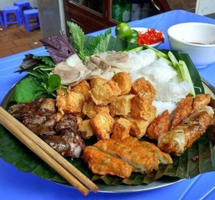 Bún Đậu Mộc là một trong quán bún đậu ngon, rẻ ở Hà Nội. (Nguồn: Internet)