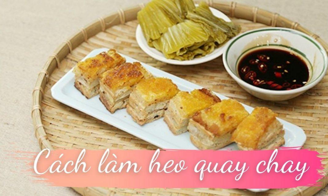 Cách làm heo quay chay (Nguồn: Internet)