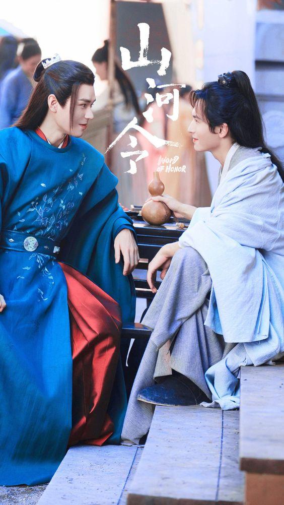 Cp đam mỹ Ôn Khách Hành x Chu Tử Thư. (Ảnh: Internet) Cp đam mỹ Ôn Khách Hành x Chu Tử Thư. (Ảnh: Internet)