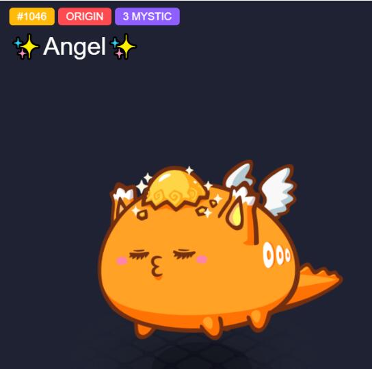 Axie Angel có giá bán cao nhất từ trước đến nay - 300 ETH (Ảnh: Internet). Axie Angel có giá bán cao nhất từ trước đến nay - 300 ETH (Ảnh: Internet).