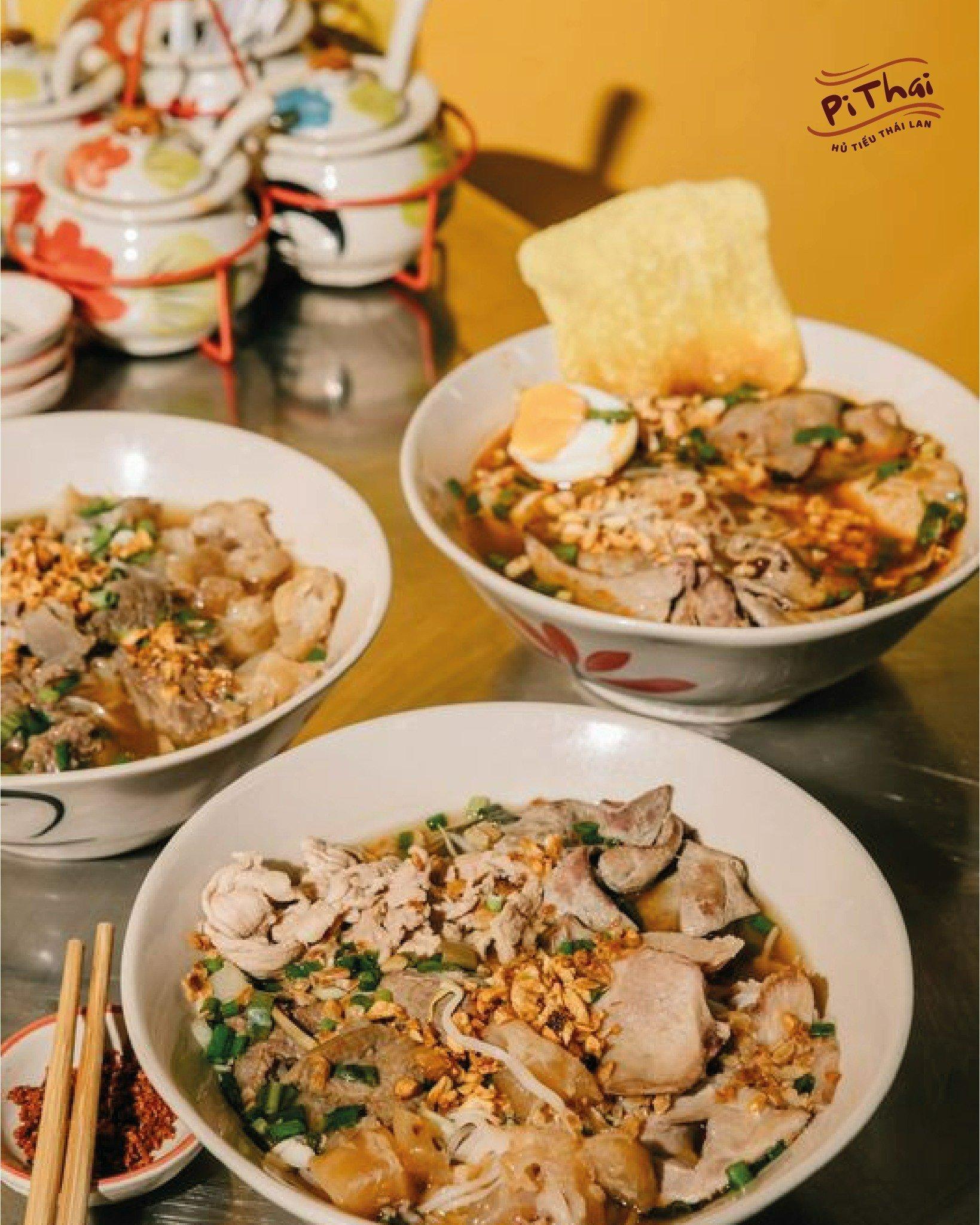 Hủ tiếu Thái Lan Pi Thai là lựa chọn của các tín đồ sành ăn tại Sài Gòn dành cho các bạn trẻ (nguồn: internet)