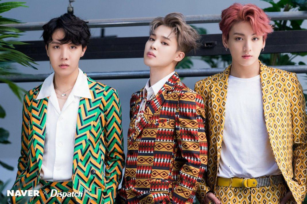 Jungkook, J-Hope và Jimin là thành viên của Dance-line trong BTS, từ lâu đã được biết với khả năng vũ đạo tuyệt vời và góp phần tạo nên những màn trình diễn vũ đạo ấn tượng cho cả nhóm. (Nguồn: Internet)