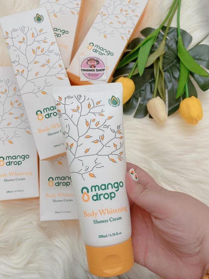Bạn nên massage và để sữa tắm Mango Drop Body Whitening Shower Cream trên cơ thể trên 10 phút để sản phẩm hoạt động tốt nhất (Nguồn: Internet).