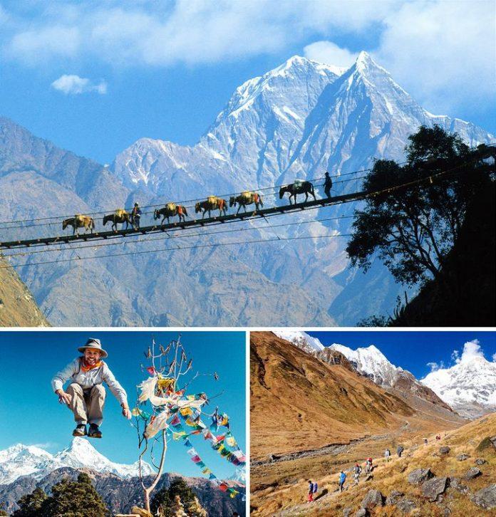 Tuyến đường tuyệt đẹp tại Nepal (Ảnh: Internet).