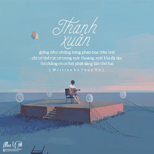 Thanh xuân là pháo hoa chỉ vụt sáng trong một thoáng (Ảnh: Internet)