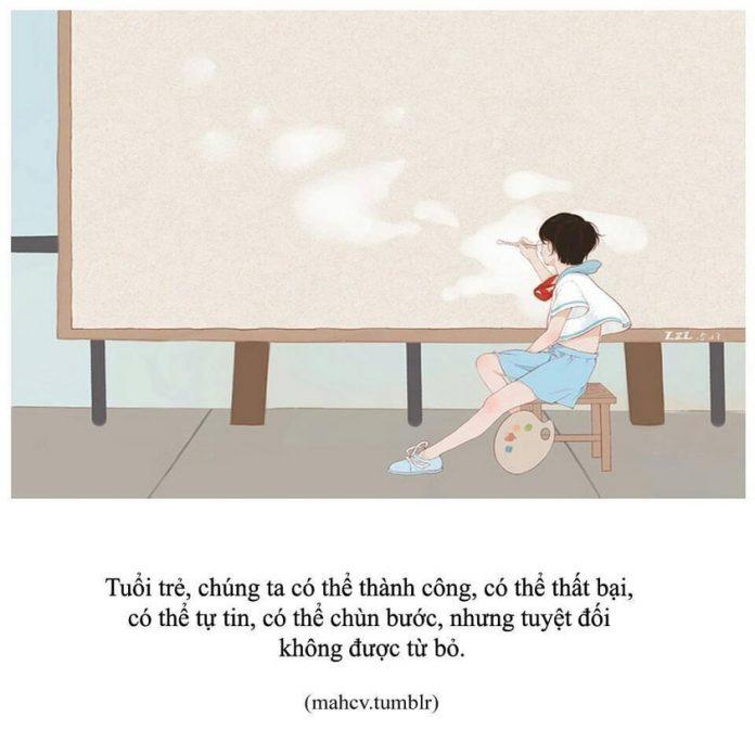 Trong từ điển của thanh xuân không được có 2 chữ "từ bỏ" (Ảnh: Internet)