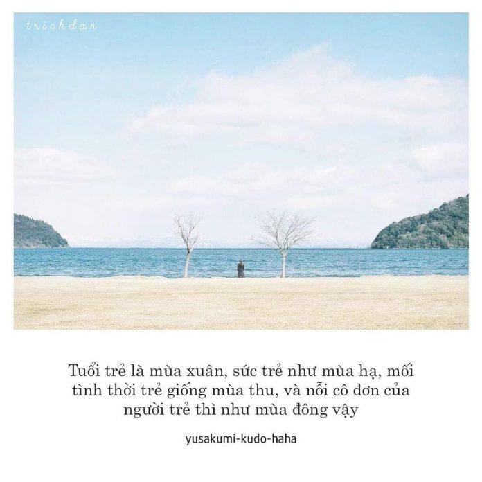 4 mùa làm nên thanh xuân (Ảnh: Facebook Trích dẫn)