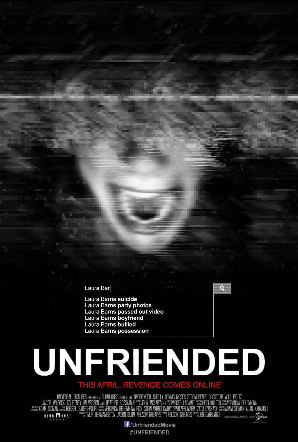 Phim kinh dị Found Footage: Unfriended (ảnh: internet)