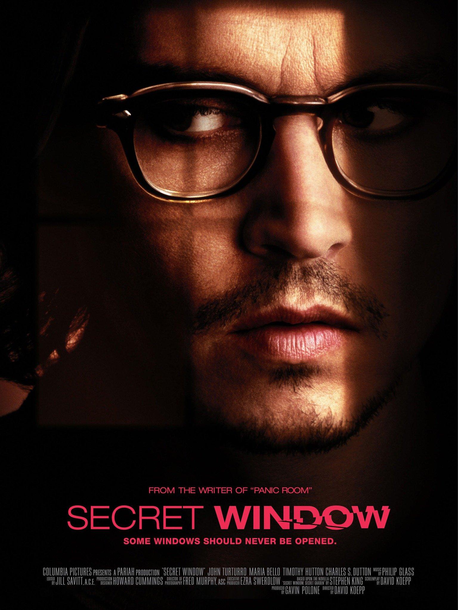 Poster phim Secret Window - Cửa Sổ Bí Mật (2004) (Ảnh: Internet)