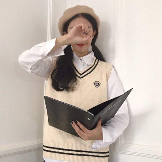 Áo len gile khiến nàng cute hơn (nguồn: internet)