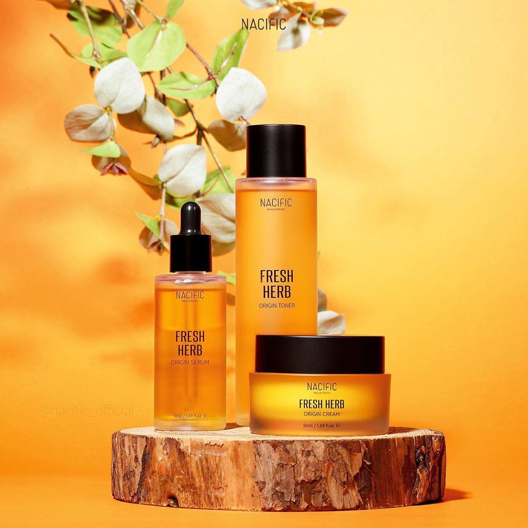 Review tinh chất NACIFIC Fresh Herb Origin Serum Nuôi dưỡng da chuyên
