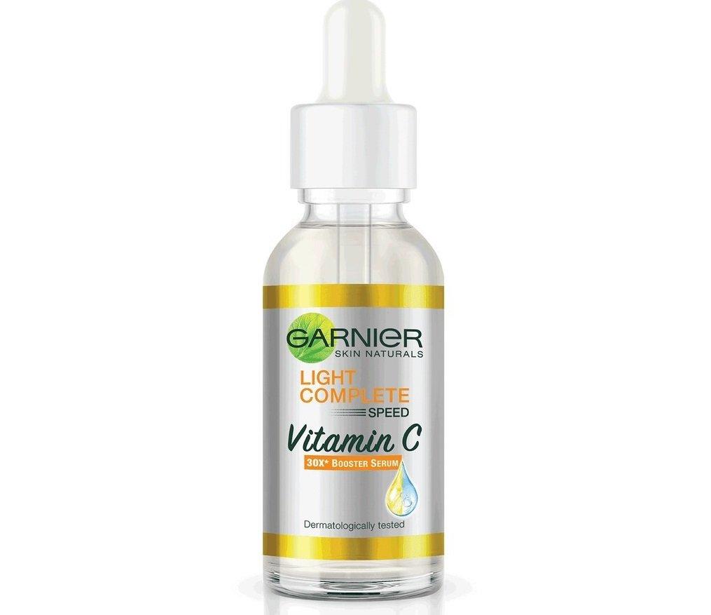 Tinh chất Garnier Light Complete Vitamin C Booster Serum là dòng sản phẩm được ra mắt gần đây giúp dưỡng sáng da ( Nguồn: internet)