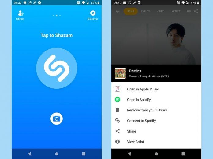 Ứng dụng Shazam (Ảnh: Shazam)