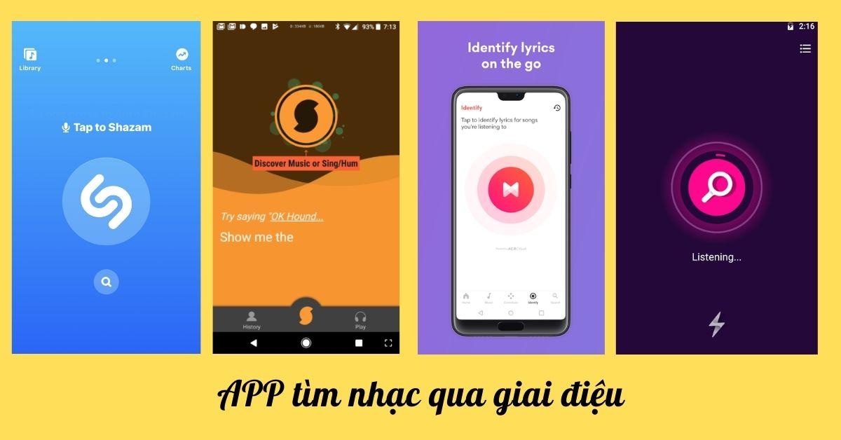 10 ứng dụng tìm nhạc, tên bài hát qua giai điệu cực hay cho Android và iOS - BlogAnChoi