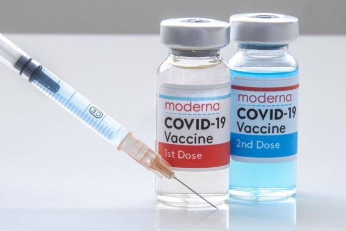 Vắc-xin ngừa COVID-19 của Moderna (Ảnh: Internet).