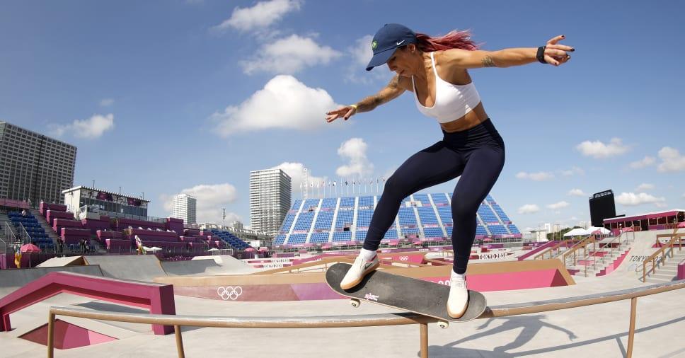 Leticia Bufoni tại Olympic Tokyo 2021. (Ảnh: Internet)