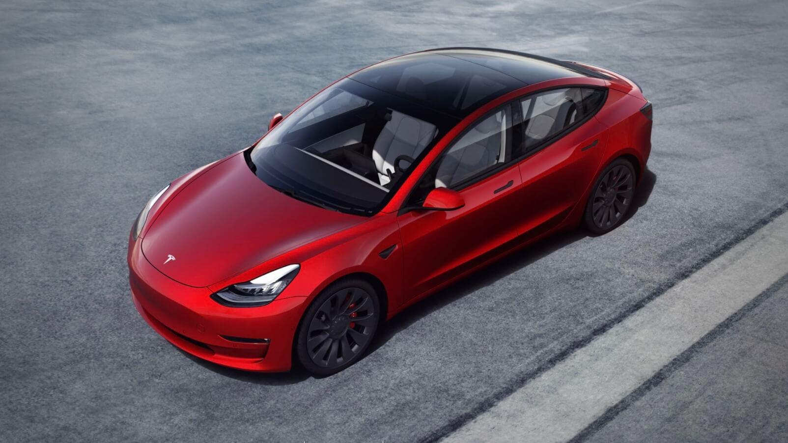 Xe ô tô điện Tesla Model 3 2021 (Ảnh: Internet).