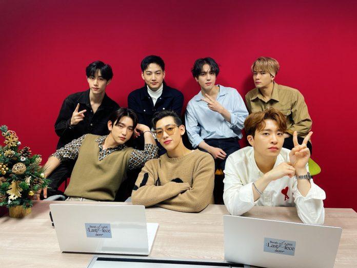 GOT7 nhóm nhạc K-Pop bị gián đoạn sân khấu vì fan hâm mộ. (Nguồn: Internet)