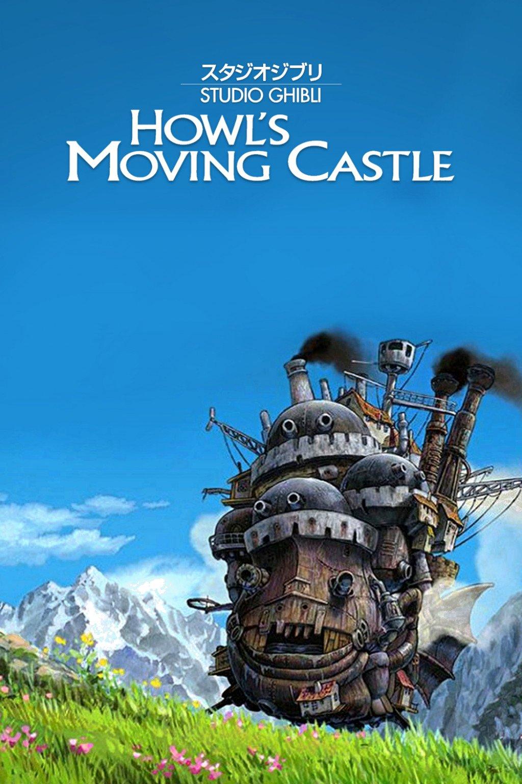 Poster phim Howl's Moving Castle. (Nguồn: Internet)