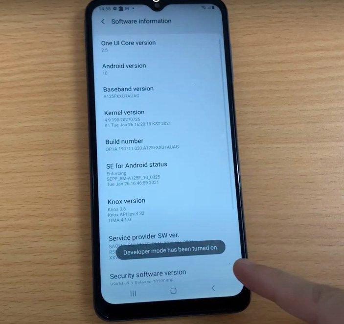 Chế độ dành cho nhà phát triển đã được kích hoạt (Ảnh: Internet). Chế độ dành cho nhà phát triển đã được kích hoạt (Ảnh: Internet).