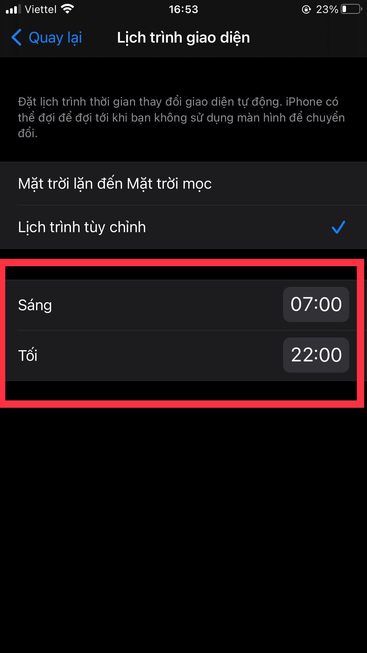 Bước 3: Thiết lập thời gian (Ảnh: BlogAnChoi). Bước 3: Thiết lập thời gian (Ảnh: BlogAnChoi).