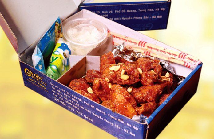 Gà sốt tại Gà Rán KucCu (Ảnh Gà Rán KucCu)