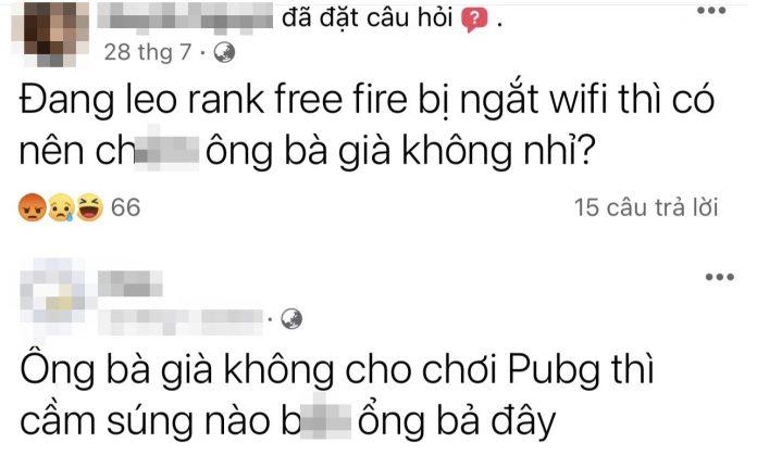 Những bài viết mang tính bạo lực, lời lẽ gây sốc của các thành viên trong group Ghét cha mẹ. (Ảnh: Internet)