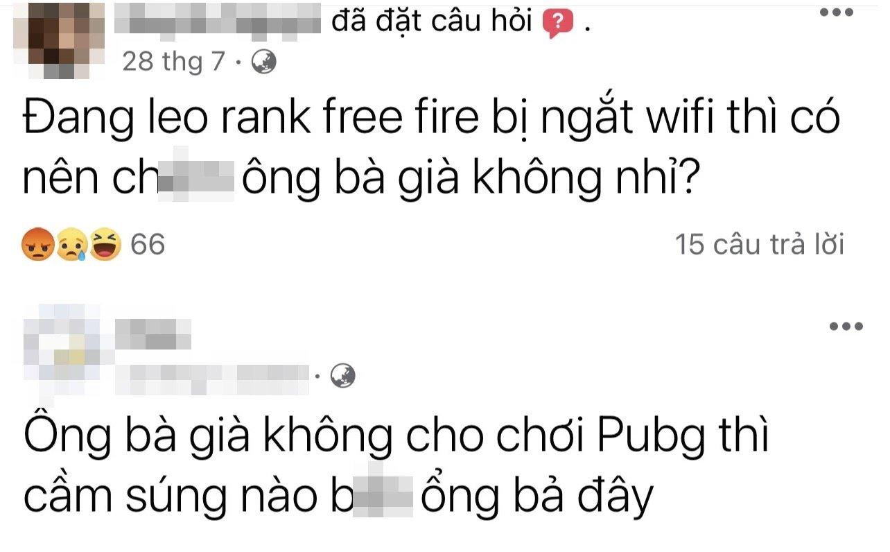 Những bài viết mang tính bạo lực, lời lẽ gây sốc của các thành viên trong group Ghét cha mẹ. (Ảnh: Internet)