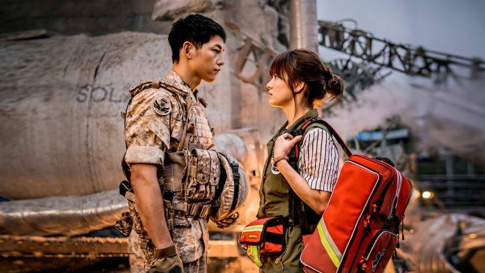 Poster phim Descendants of the Sun - Hậu Duệ Mặt Trời (2016) (Ảnh: Internet)