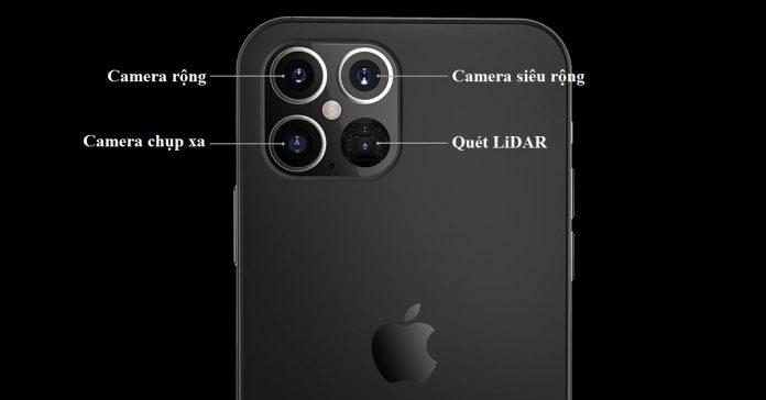 Các camera của iPhone 12 (Ảnh: Internet). Các camera của iPhone 12 (Ảnh: Internet).