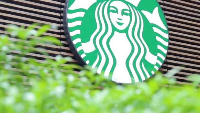 Logo màu xanh huyền thoại của Starbucks Coffee (Ảnh: Internet).