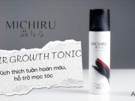 Review tinh chất Michiru Hair Growth Tonic: Kích thích tuần hoàn máu, hỗ trợ mọc tóc đỉnh cao Tinh chất Michiru Hair Growth Tonic - kích thích tuần hoàn máu, hỗ trợ mọc tóc (Nguồn: BlogAnChoi).