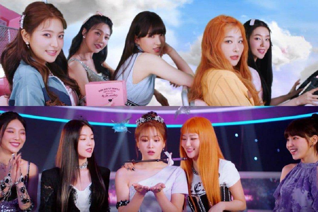 Red Velvet chính thức trở lại đường đua K-pop với mini album thứ 6 "Queendom" (Nguồn: Internet).