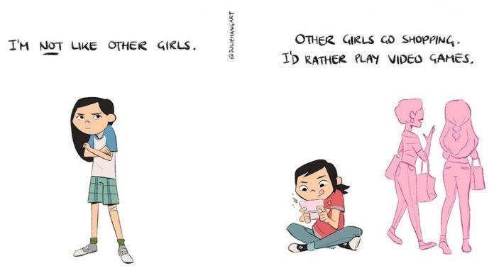 Pick me girl được cho là thực trạng dẫn đến việc phụ nữ ghét phụ nữ (Ảnh: Internet)