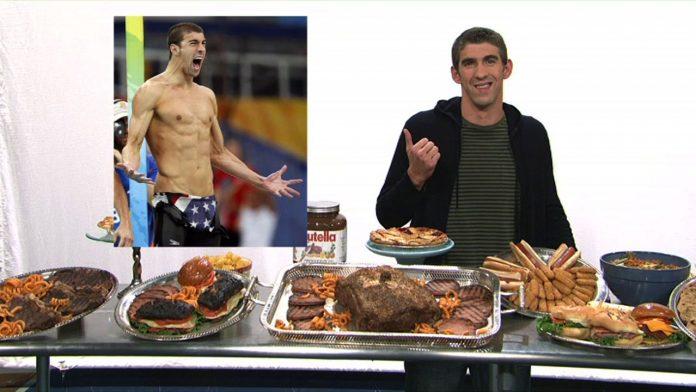 Chế độ ăn của Michael Phelps từng khiến mọi người rất bất ngờ (Ảnh: Internet).