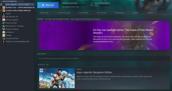 Cửa hàng game của Steam (Ảnh: BlogAnChoi).