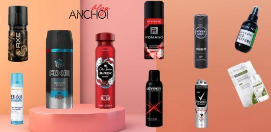 TOP 10 xịt khử mùi nam tốt nhất -lưu hương cực lâu, mạnh mẽ, hiện đại TOP 10 xịt khử mùi nam tốt nhất hiện nay lưu giữ hương thơm lâu ( Nguồn: BlogAnChoi)