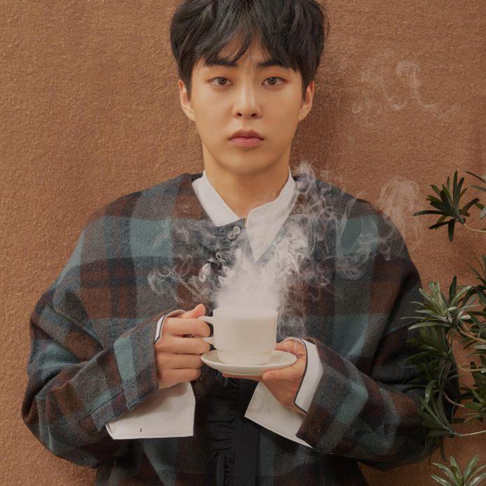 Xiumin (EXO) thần tượng K-Pop nghiện cà phê. (Nguồn: Internet)