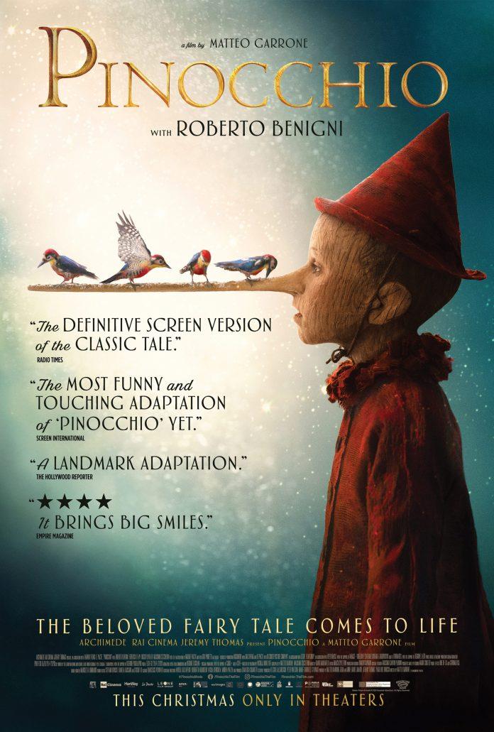 Poster phim Pinocchio. (Nguồn: Internet)