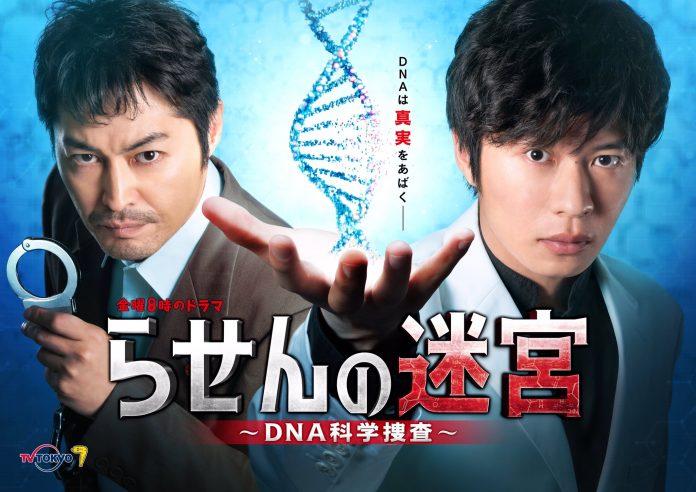 Poster phim Rasen no Meikyu: DNA Kagaku Sosa. (Nguồn: Internet)