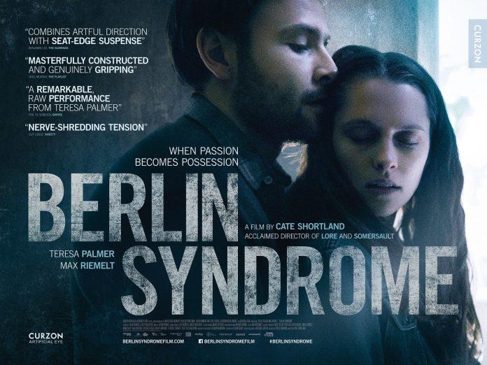 Poster phim Berlin Syndrome. (Nguồn: Internet)