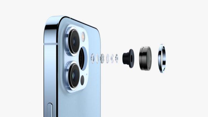 Ống kính camera của iPhone 13 Pro (Ảnh: Internet).