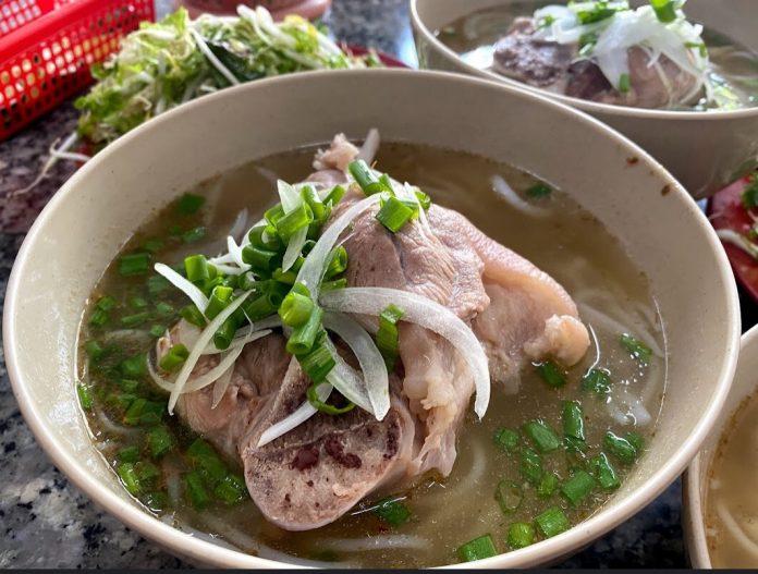 Món bún chìa của quán. (Ảnh: Internet)