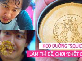 Cách làm kẹo đường Squid Game và những khuôn kẹo chơi “chết cho rồi”