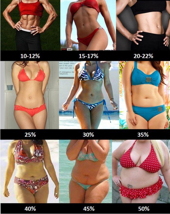 Tỷ lệ mỡ cơ thể không dễ tính đối với đa số mọi người (Ảnh: Internet).