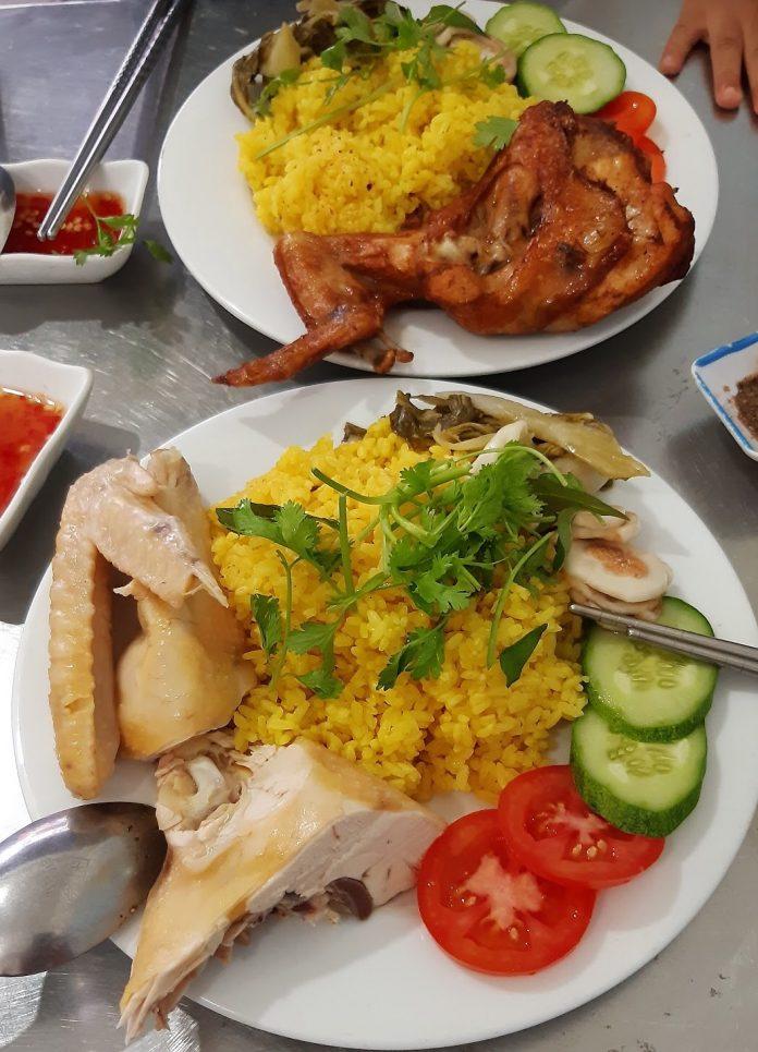 Món cơm gà của quán. (Ảnh: Internet)