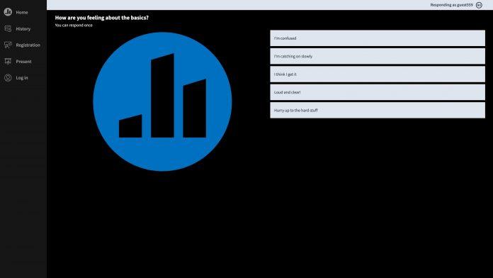 Giao diện của PollEV (Nguồn: Internet)
