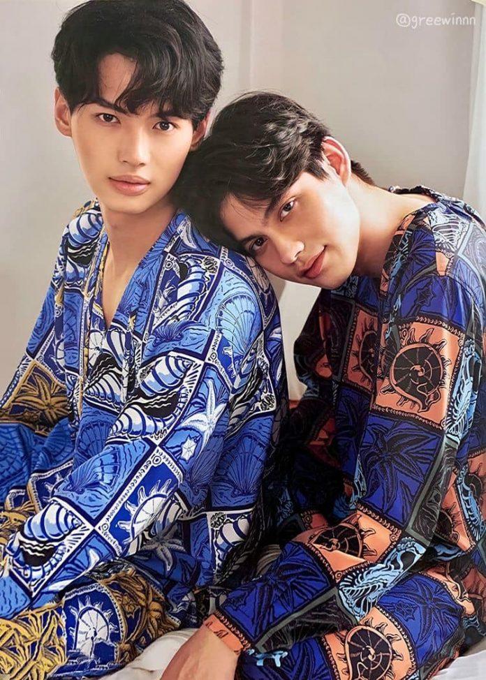 Cặp đôi vàng trong làng phim đam mỹ Thái Lan, BrightWin. (Ảnh: Internet)