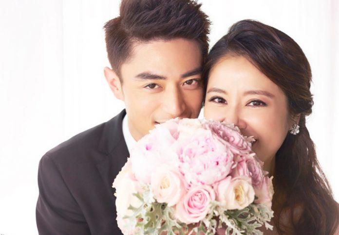 Ảnh cưới của Hoắc Kiến Hoa và Lâm Tâm Như. (Ảnh: Internet)